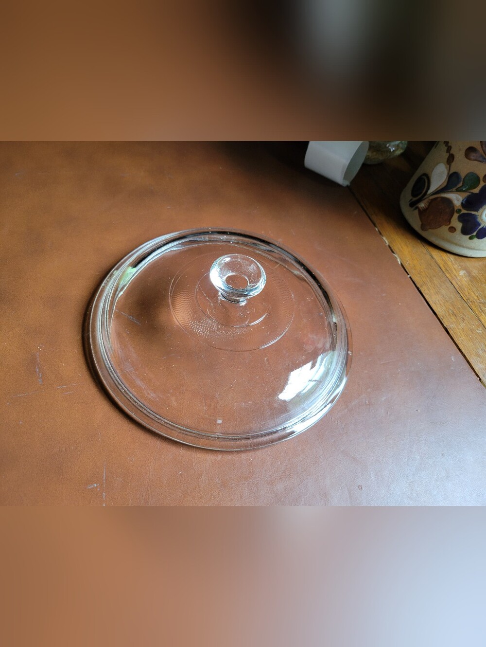 Pyrex Glass Lid #406-5, Replacement Cover lid About 6.75"